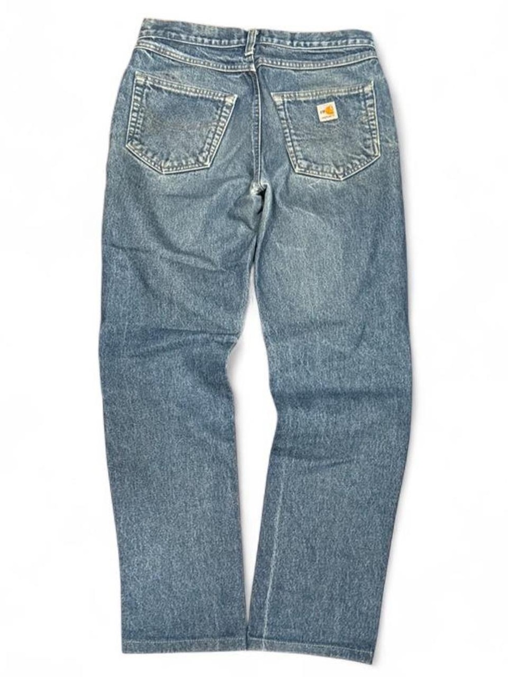 Vintage Carhartt Flame Resistant Faded Slim Straight Jeans